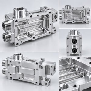 cnc liquid cooling chamber parts 2