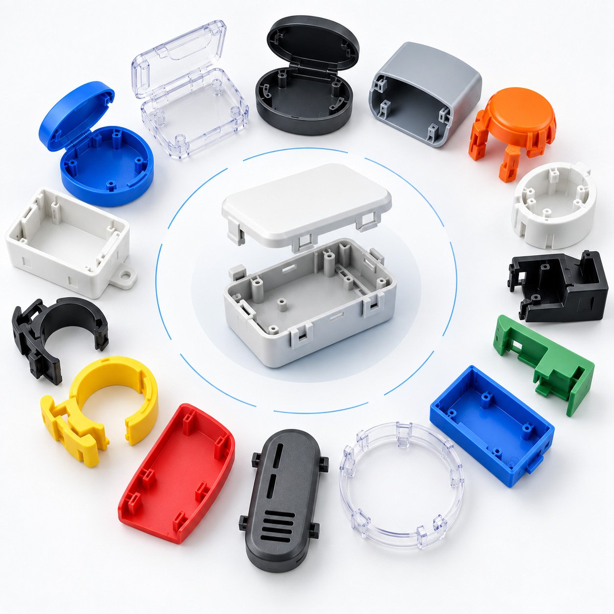 snap fit plastic assembly